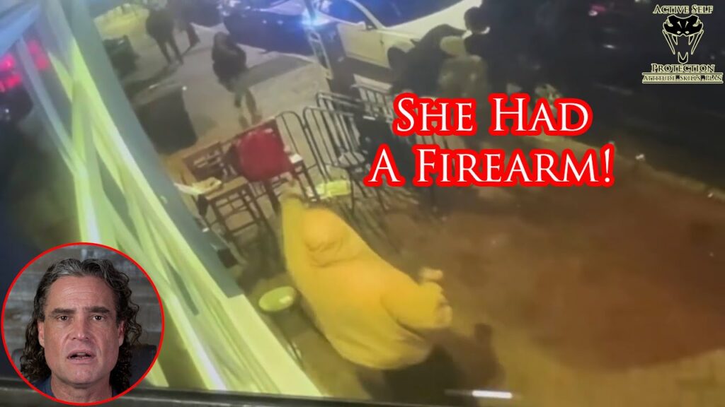 Security Guard Forced to Defend Himself Against Angry Drunk