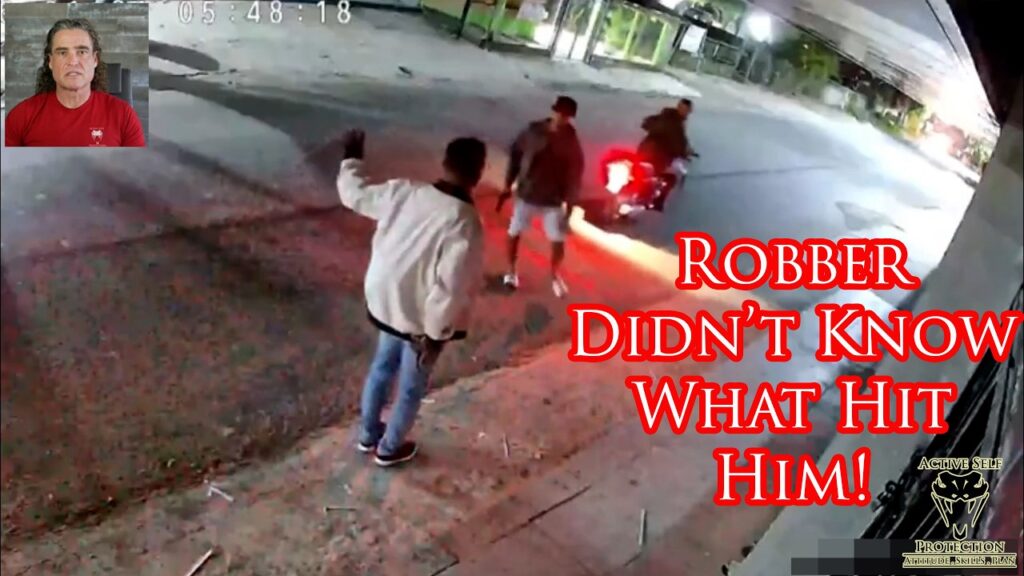 Intended Victim Has Sharp Surprise For Armed Robber