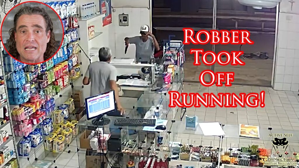 Clerk Sends Armed Robber Scrambling