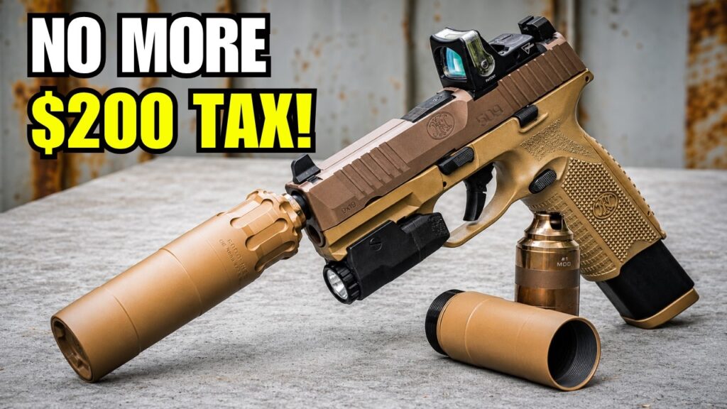 6 Suppressors Everyone Is Buying Now That The 0 Tax Is Gone!